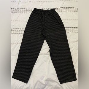 All That Jazz Pinstripe Elastic Vintage Pants